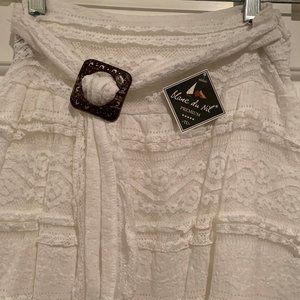 Blanc Du Nil White Maxi Skirt